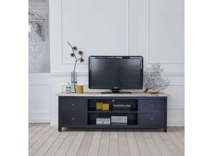 3662251003307 - TV-Möbel aus Mahagoni und massivem Teakholz 180 cm