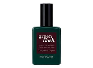 3662263500108 - Manucurist - Nagellack Green Flash – Semi-permanenter Nagellack - green Flash - Hollyhock 15ml