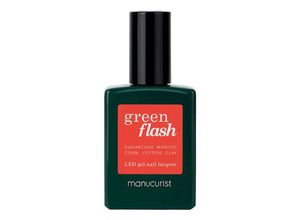 3662263500146 - Manucurist - Nagellack Green Flash – Semi-permanenter Nagellack - green Flash - Coral Reef 15ml