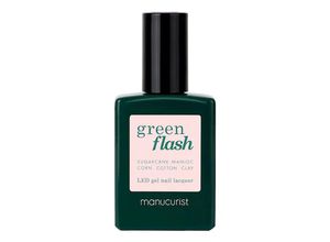 3662263500252 - Manucurist - Nagellack Green Flash – Semi-permanenter Nagellack - green Flash - Hortencia 15ml