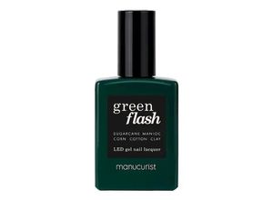 3662263500290 - Manucurist - Nagellack Green Flash – Semi-permanenter Nagellack - green Flash - Licorice 15ml