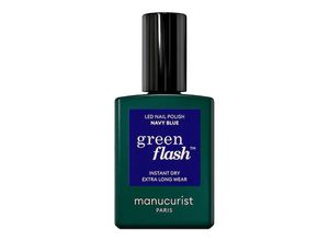 3662263500665 - Manucurist - Nagellack Green Flash – Semi-permanenter Nagellack - navy Blue (15ml)