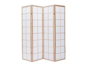 3662275008449 - Japanischer Paravent IKUYO Holz und Papier - Natur