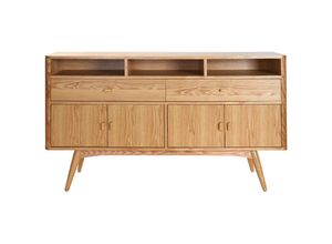 3662275052060 - - Design-Sideboard 4 Türen Esche nordeco