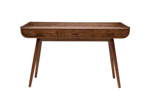 3662275096224 - Schreibtisch Vintage Holz Nussbaum HALLEN - Nussbaum