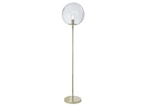 3662275101409 - - Stehlampe mit Fuß aus goldfarbenem Metall und Glas soap - Vergoldet