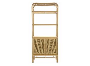 3662275114768 - - Bücherregal aus Rattan H180 cm galon - Natur