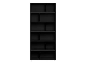 3662275117141 - - Design Bücherregal aus hellem Holz epure - Schwarz