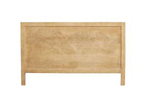 3662275117875 - Kopfbrett mit eingravierten Mangoholz-Motiven B165 cm vibes - Natur