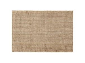 3662275127782 - - Teppich Bettvorleger aus Jute 60x120 cm naturfarben noor - Natur