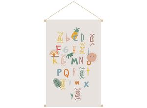 3662275135138 - Kakemono für Kinder Alphabet L40 x B60 cm peps - Gelb