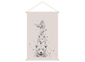 3662275135176 - - Kakemono für Kinder Waldtiere L40 x B60 cm buddy 3662275135176 - - Kakemono für Kinder Waldtiere L40 x B60 cm buddy