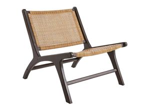 3662275135787 - - Sessel aus walnussfarbenem Massivholz und natürlichem Rattan hamma - Nussbaum 3662275135787 - - Sessel aus walnussfarbenem Massivholz und natürlichem Rattan hamma - Nussbaum