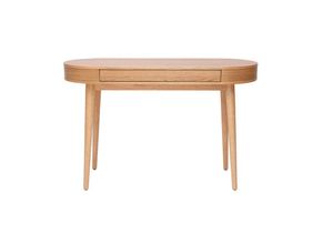 3662275139822 - - Schreibtisch mit Schublade aus hellem Holz B120 cm judith