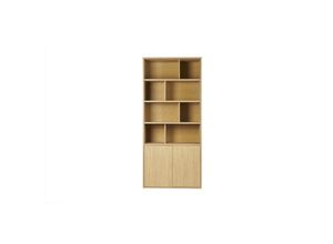 3662275142372 - - Bücherregal mit hellem Eichenholzfinish B92 cm nagano