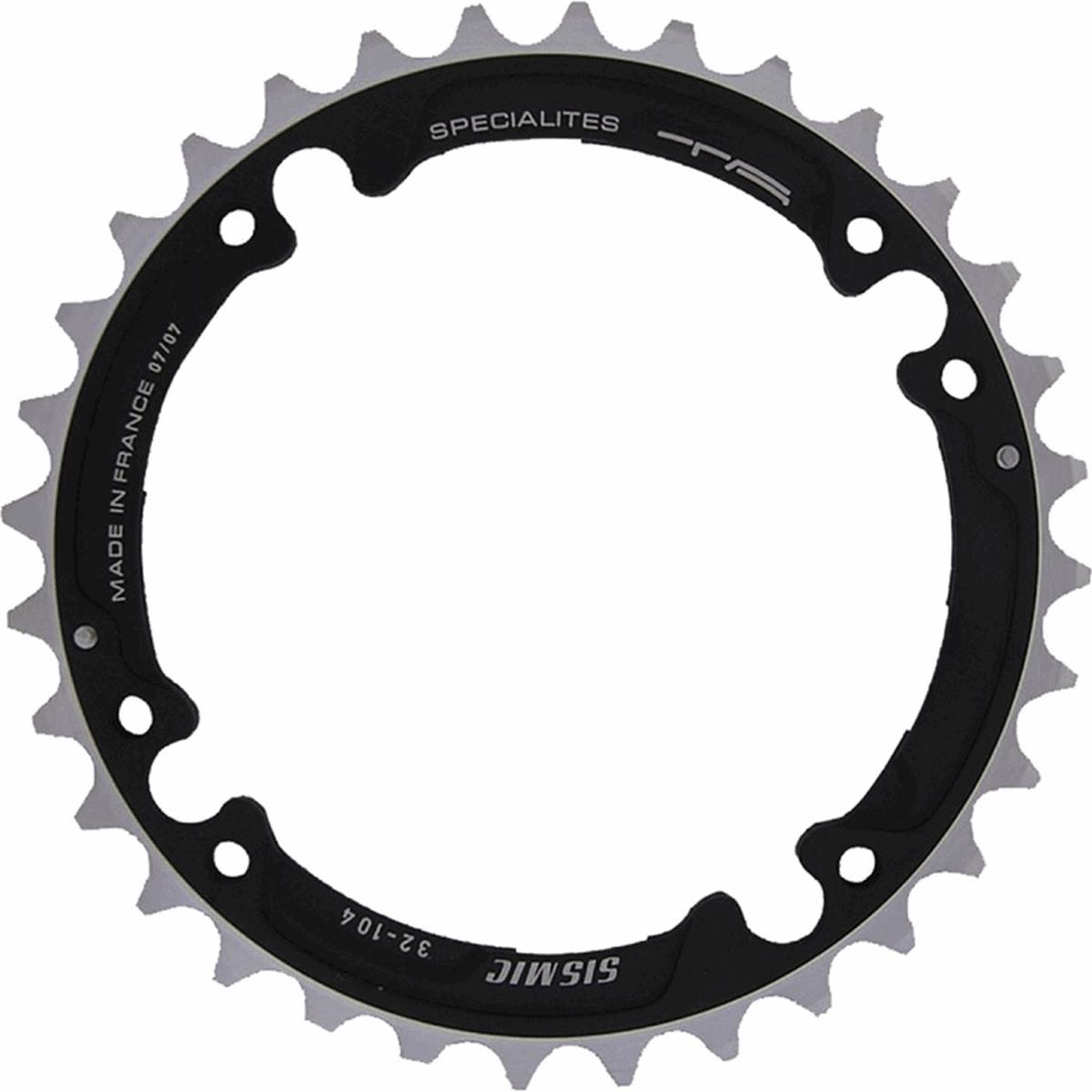 3662458000840 - Einzelkranz 44 Zähne Anthrazit BCD 104mm für Shimano XTR 9V