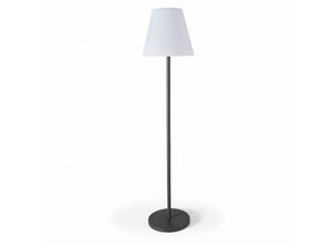 3663095037145 - Oviala - 150 cm LED-Stehleuchte Grau - Schwarz