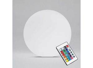 3663095041753 - Oviala - LED-Lichtkugel 16 Farbtöne (je 40 cm) Weiß - Weiss