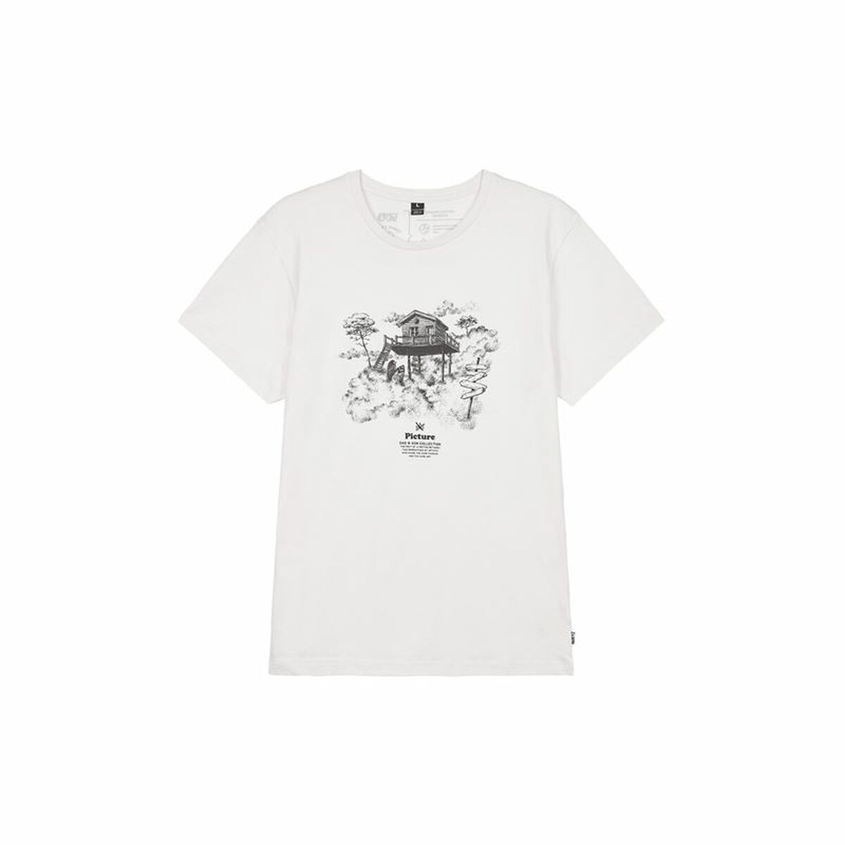 3663270691308 - T-Shirt DS Surf Cabin Natural Weiß 3663270691308 - T-Shirt DS Surf Cabin Natural Weiß