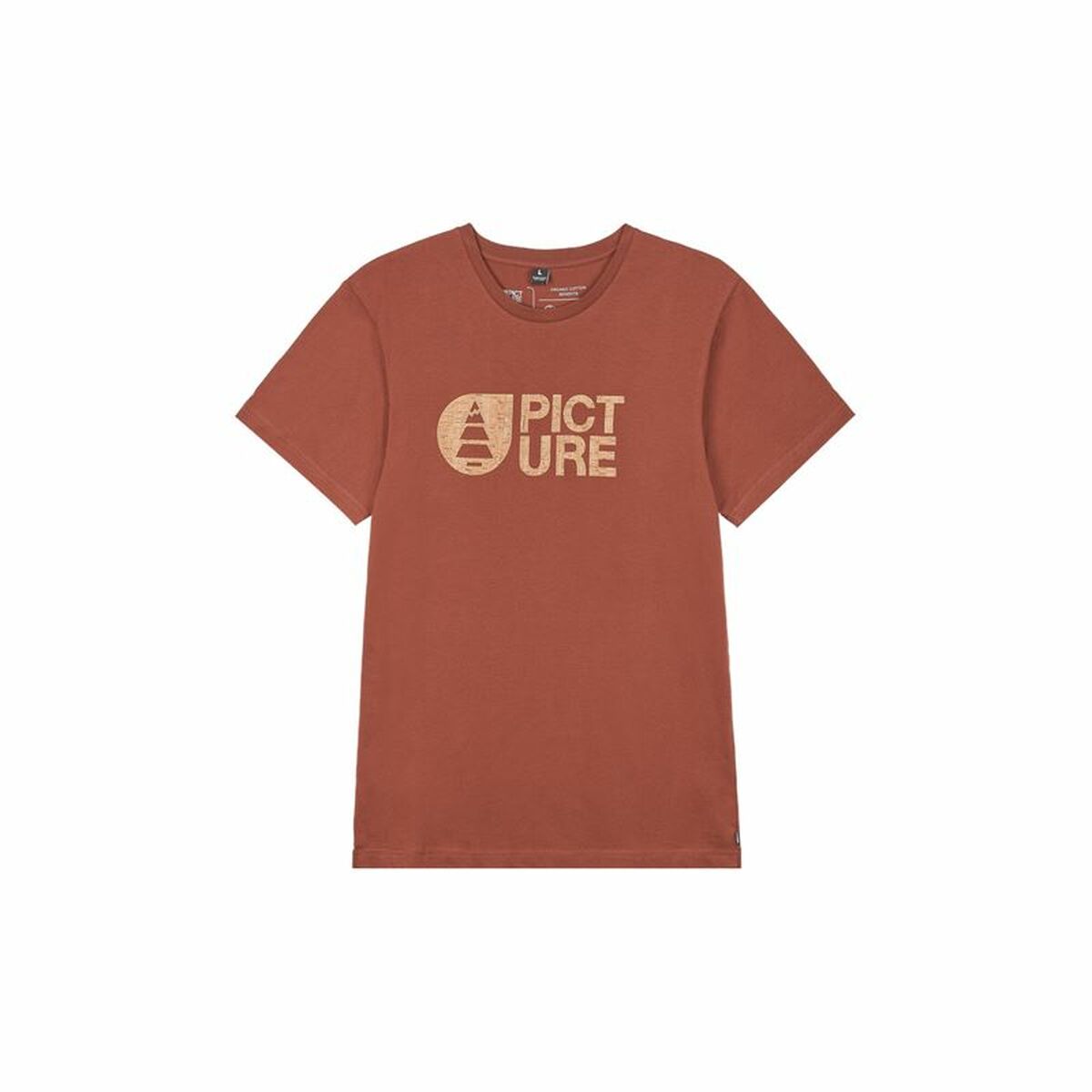 3663270713925 - T-Shirt Basement Cork Braun Dunkelrot