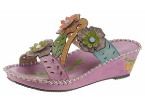 3663412924448 - Große Größen LAURA VITA Pantolette »Betsy« pink Gr38