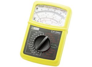 3663653002400 - Chauvin Arnoux CA 5003 Hand-Multimeter analog Spritzwassergeschützt (IP54) CAT III 600 V CAT IV 300 V 3663653002400 - Chauvin Arnoux CA 5003 Hand-Multimeter analog Spritzwassergeschützt (IP54) CAT III 600 V CAT IV 300 V