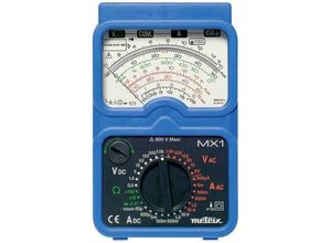 3663653004978 - Metrix MX 1 Hand-Multimeter analog Spritzwassergeschützt (IP54) Strahlwassergeschützt (IP65) CAT III 600 V