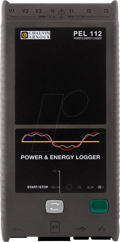 3663653009058 - CHAU P01157156 - Datenlogger PEL 112 für Leistung und Energie