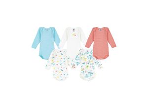 3663708597059 - - Langarm-Body FLORAL 5er Pack in bunt Gr56 62