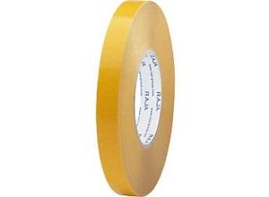 3663777076226 - RAJA Doppelseitiges Klebeband Weiß 19 mm (B) x 50 m (L) PP (Polypropylen)