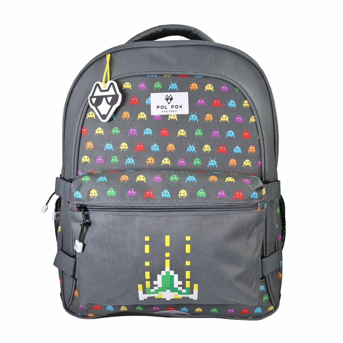 3663842009197 - Kinderrucksack mit 2 Fächern Space Invider 3663842009197 - Kinderrucksack mit 2 Fächern Space Invider