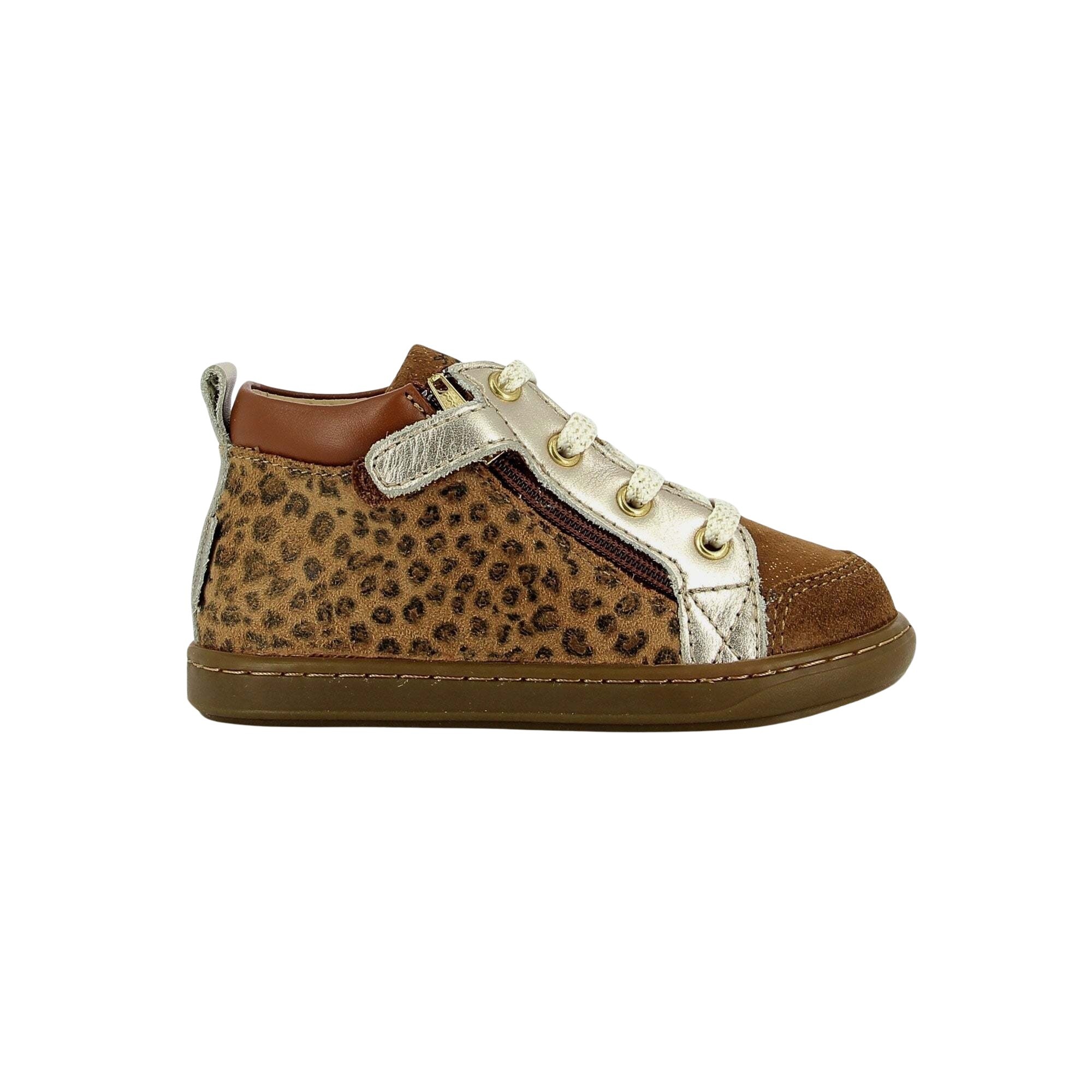 3663890565027 - Sneakers für Babys Bouba bi zip goat leopard