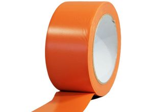 3663936015790 - Tecplast - PVC-Klebeband orange Gebäude 75 mm x 33 m - 1 Klebebandrolle