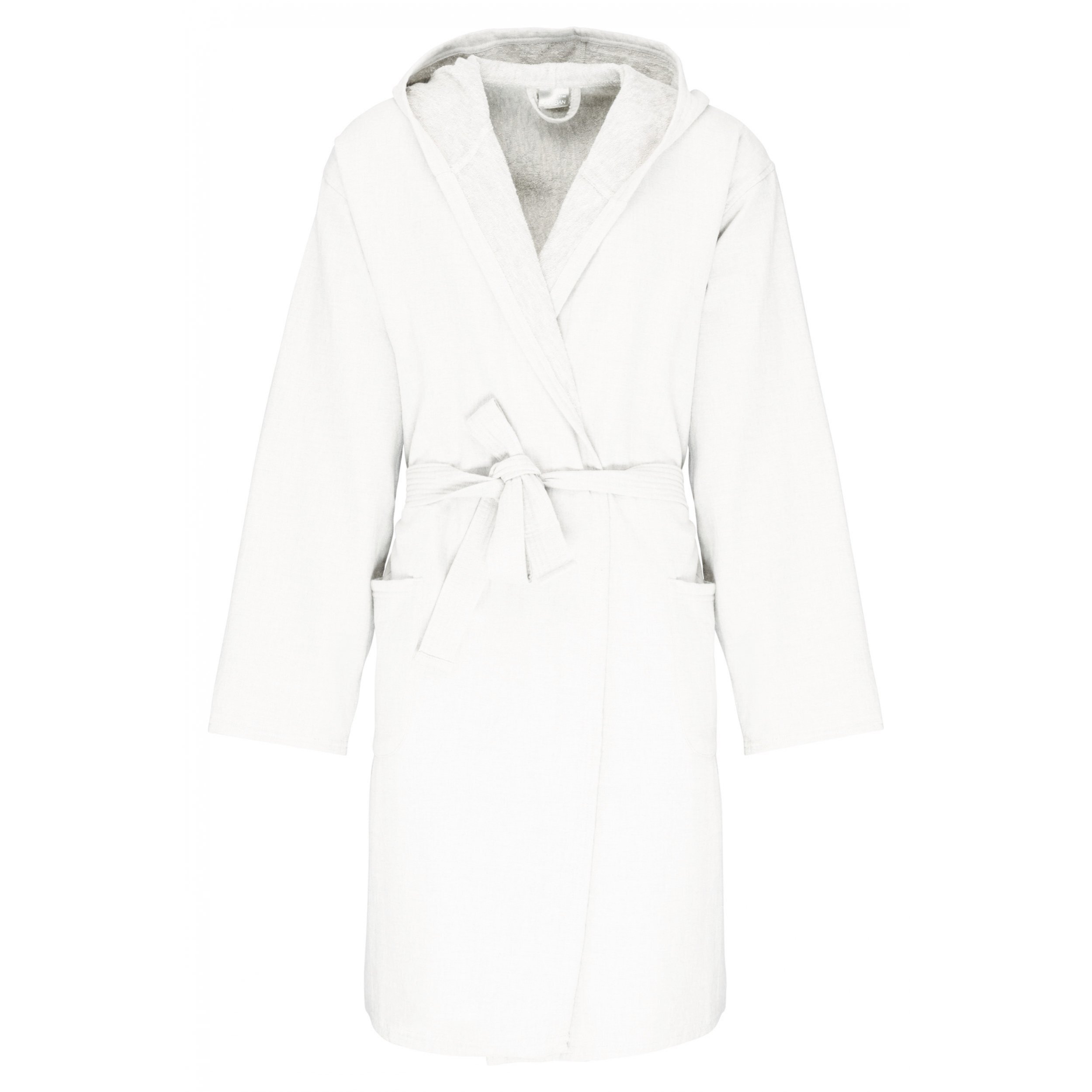 3663938224374 - Bademantel mit Kapuze Bio