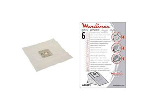 3663946522684 - Ersatzteil - 6er Pack Staubsaugerbeutel + Filter BOOGY PRINCIPIO GIMINI - - MOULINEX