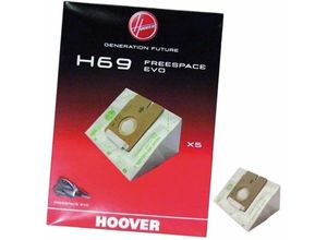 3664061229922 - Ersatzteil - 6er Pack Staubsaugerbeutel H69 - - HOOVER