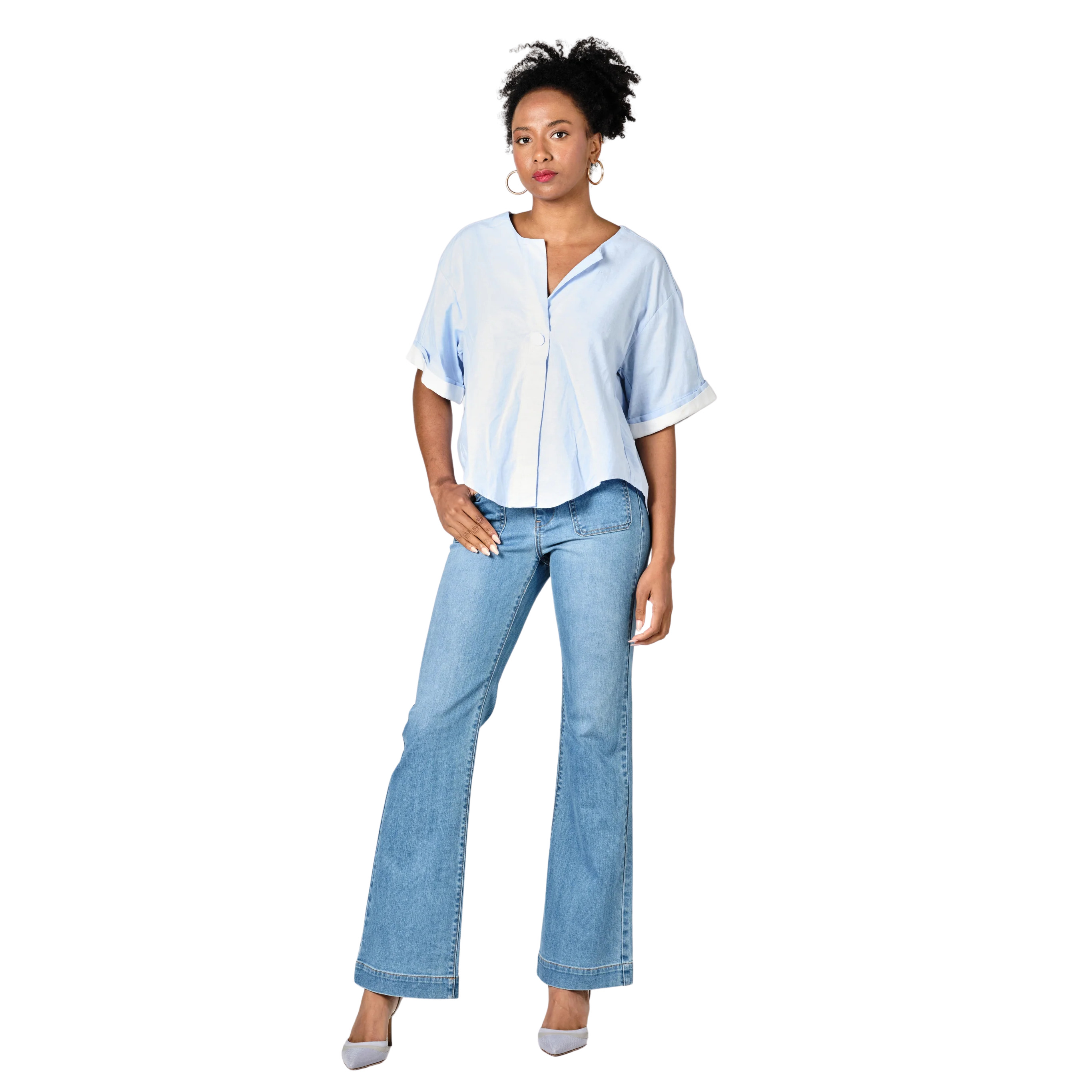 3664185116153 - Bootcut-Jeans Damen Bella