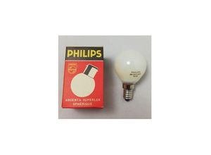 3664369081574 - E14 25W silberne Superlux-Kugelbirne - Philips
