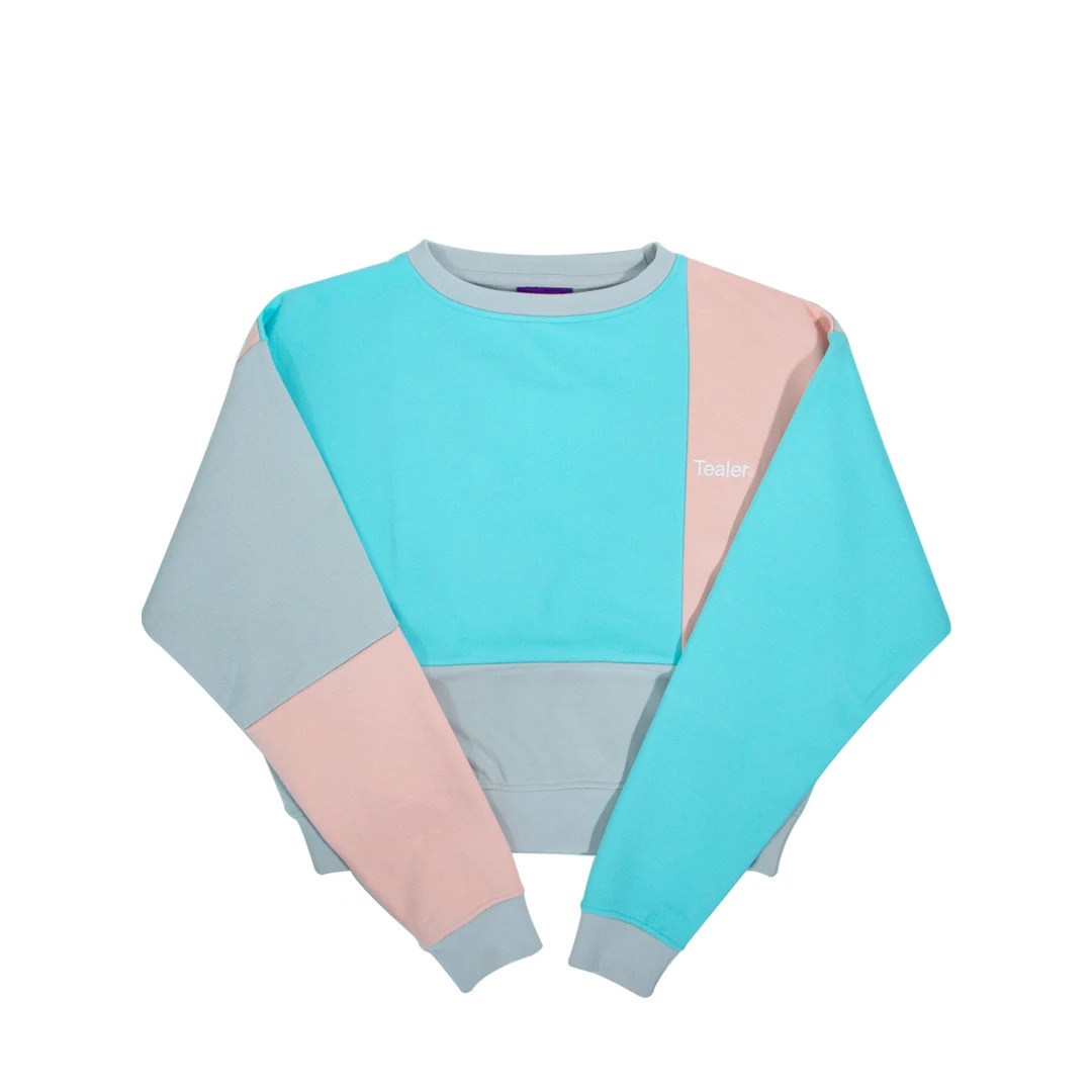 3664645249056 - Sweatshirt Rundhalsausschnitt Crop Cutout