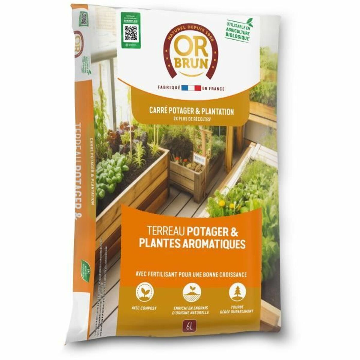 3664715069300 - Blumenerde 6 L