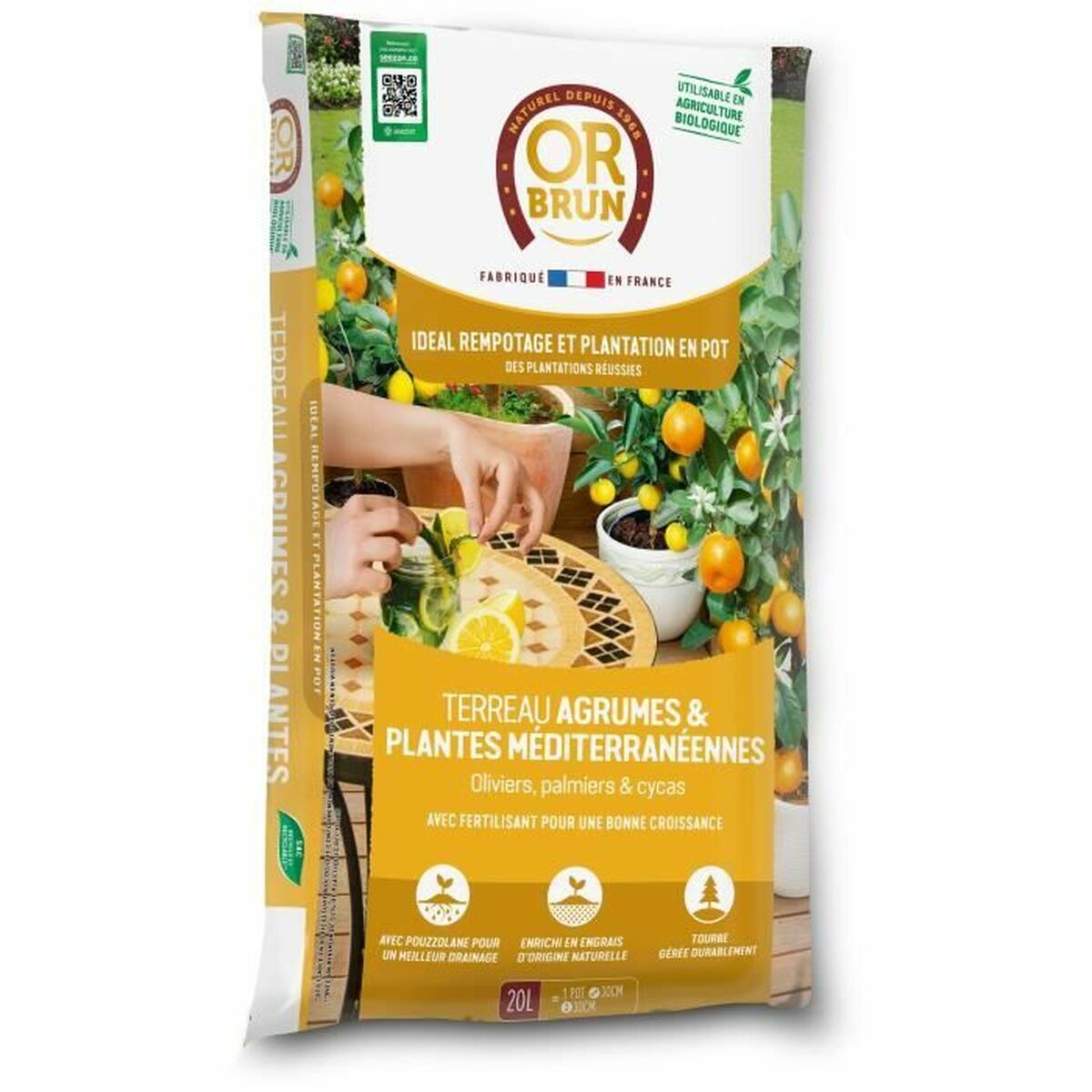 3664715070245 - Blumenerde OBRTAG20N 20 L