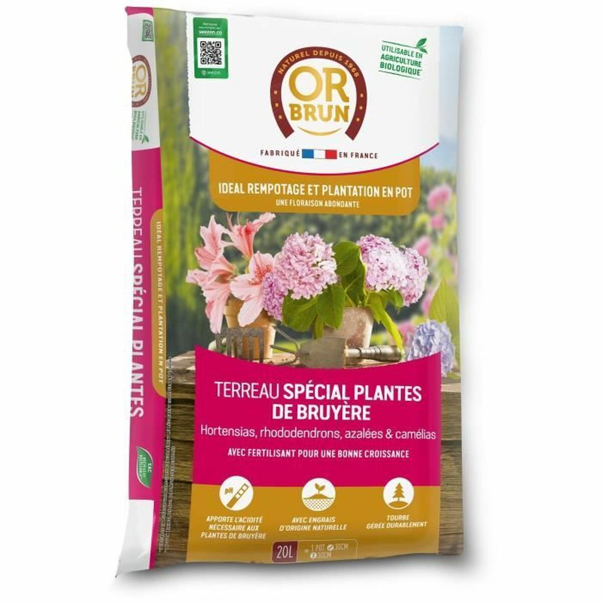 3664715070375 - Blumenerde 20 L