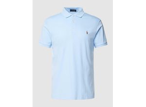 3664729813579 - Poloshirt mit Label-Stitching