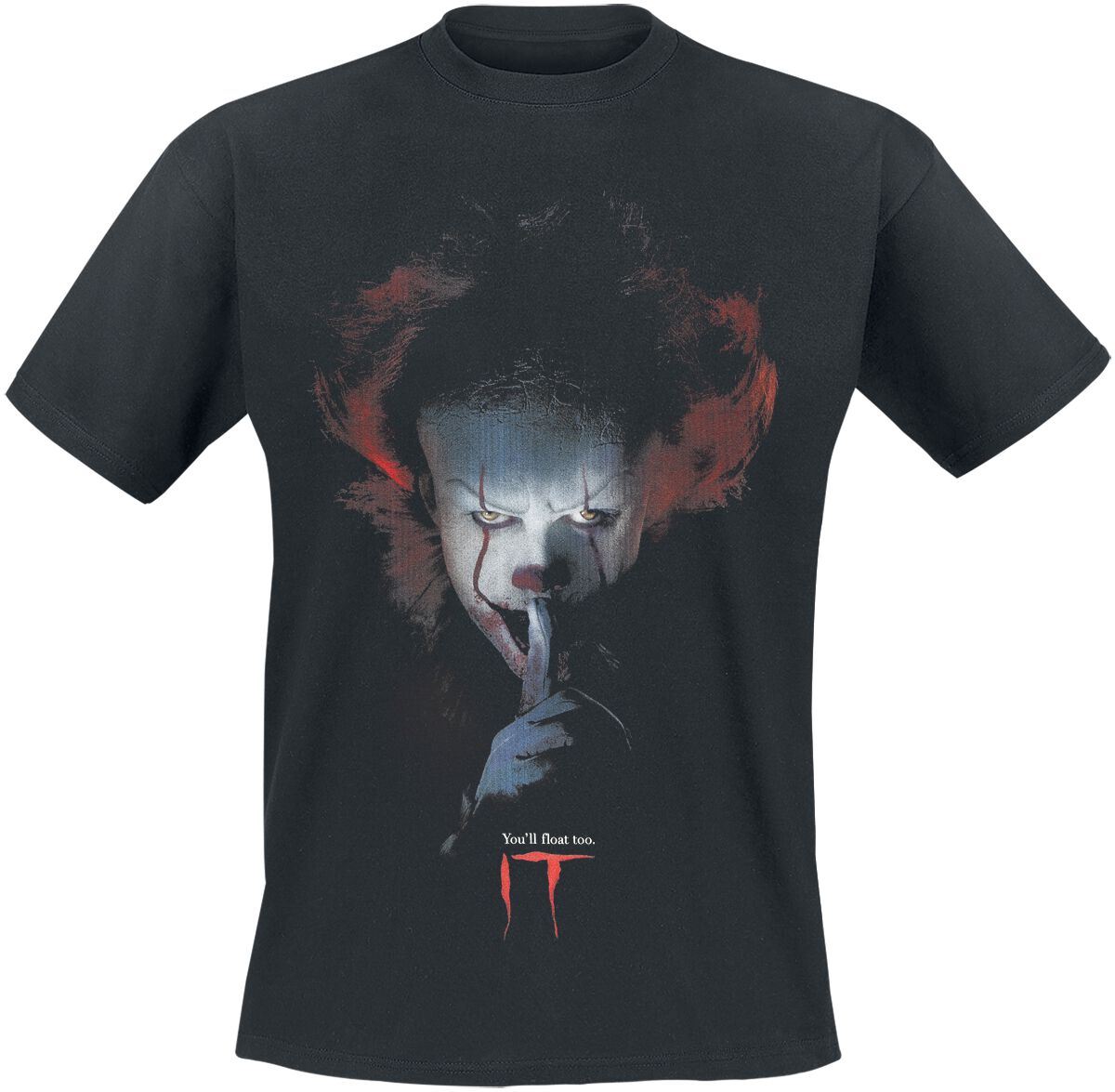 3664794053979 - IT - Pennywise - Chuut T-Shirt schwarz in XL 3664794053979 - IT - Pennywise - Chuut T-Shirt schwarz in XL