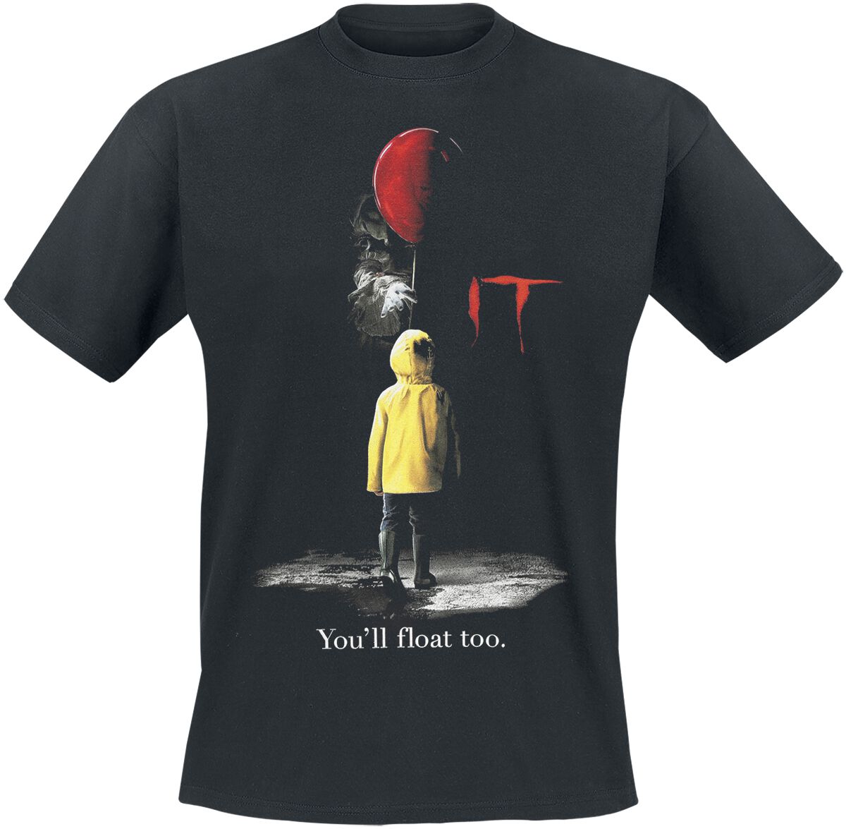 3664794054075 - IT - Yellow Waxed T-Shirt schwarz in XL