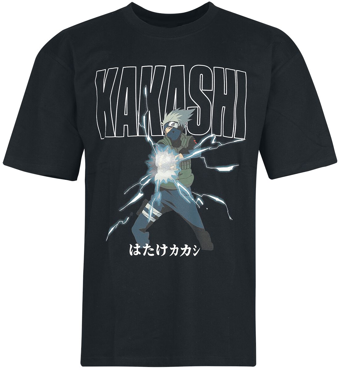 3664794450570 - Kakashi T-Shirt schwarz in M