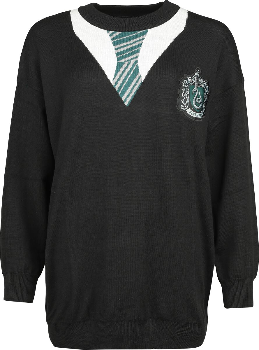 3664794532399 - Slytherin Strickpullover schwarz in S