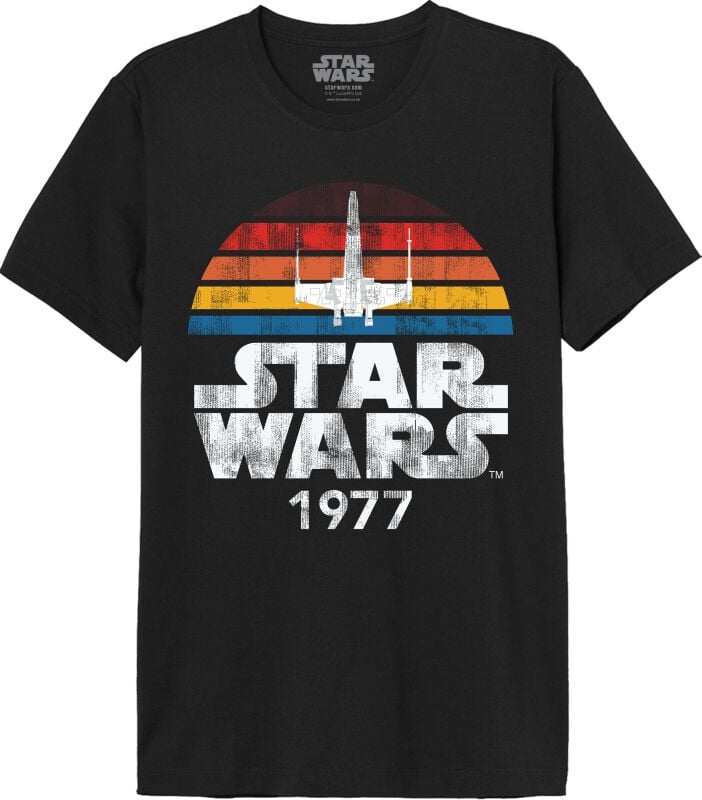 3664794674525 - 1977 - Millennium Falcon T-Shirt schwarz in L