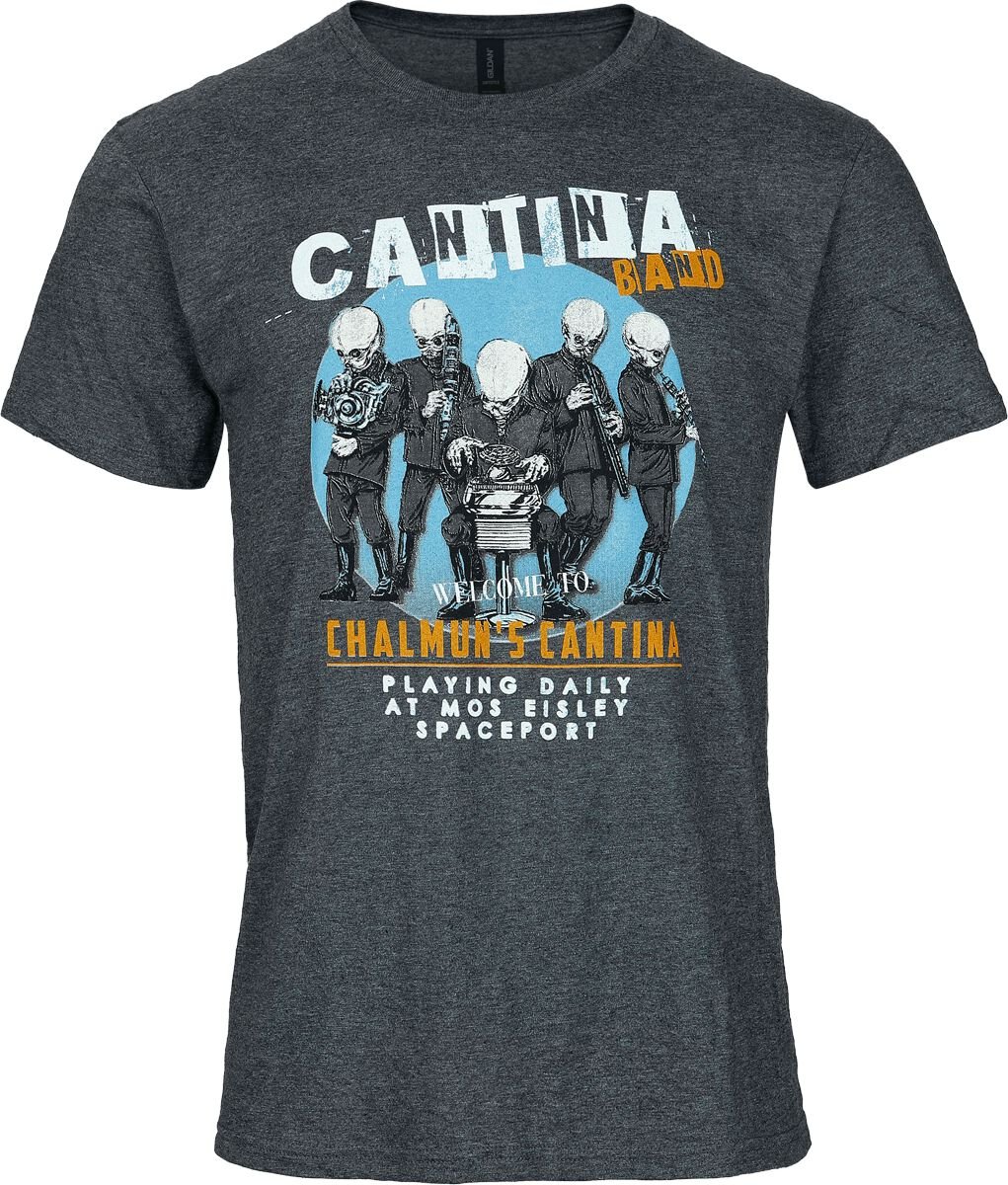 3664794694608 - Cantina Band T-Shirt anthrazit meliert in XL