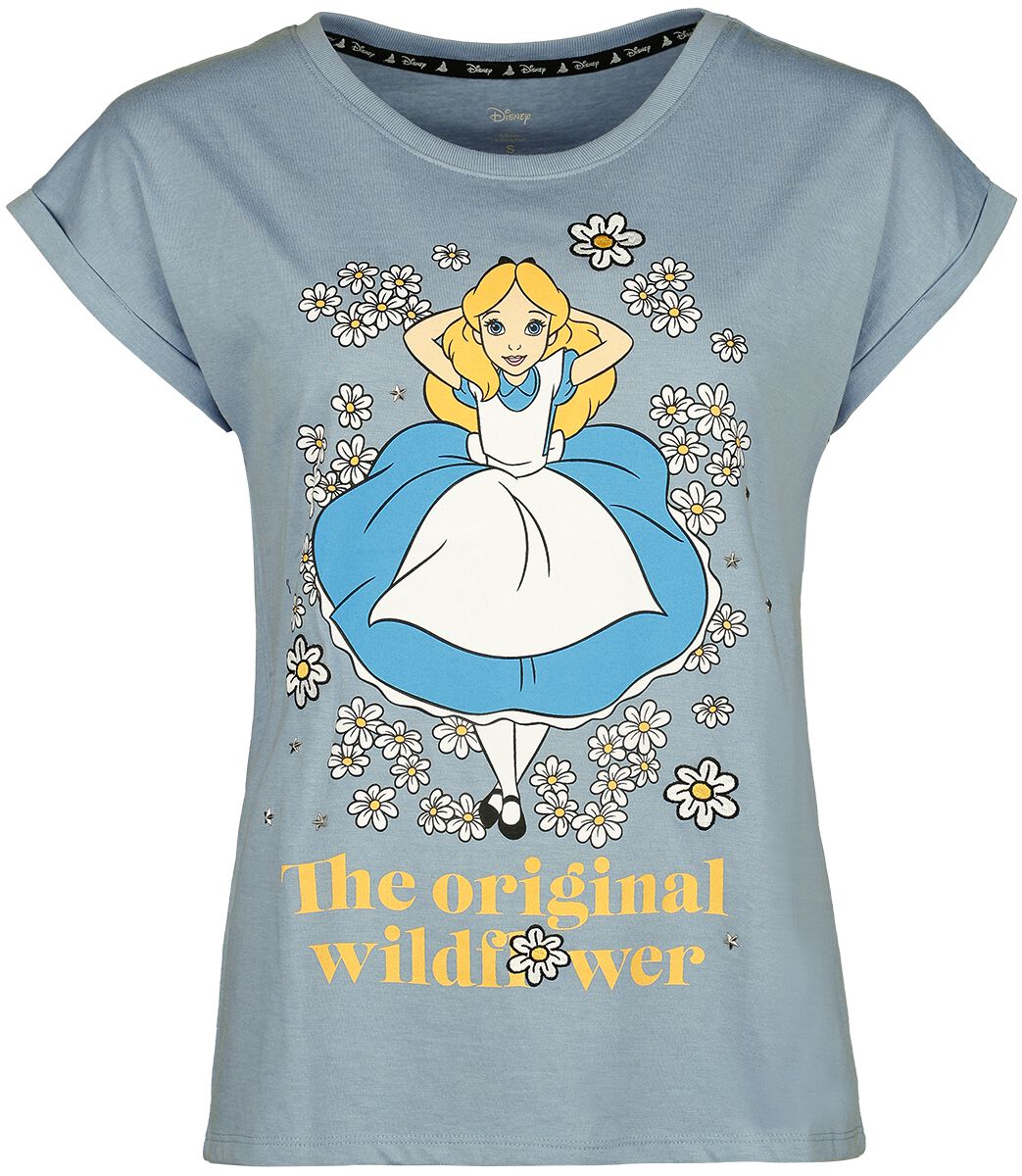 3664794734274 - The Original Wildflower T-Shirt blau in S